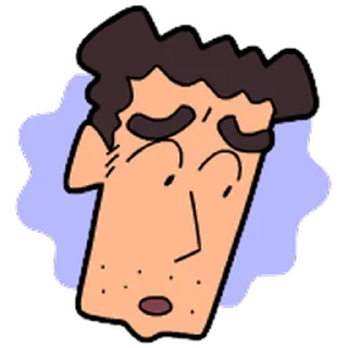 😊 emoji 蠟筆小新 動態表情貼 Telegram sticker 14 of 40