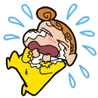 😊 emoji 蠟筆小新 動態表情貼 Telegram sticker 12 of 40