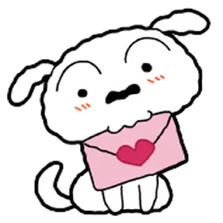 😊 emoji 蠟筆小新 動態表情貼 Telegram sticker 20 of 40