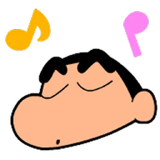 Sticker from 蠟筆小新 動態表情貼