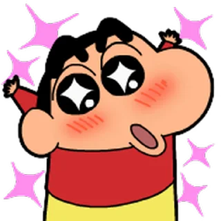 Sticker from 蠟筆小新 動態表情貼