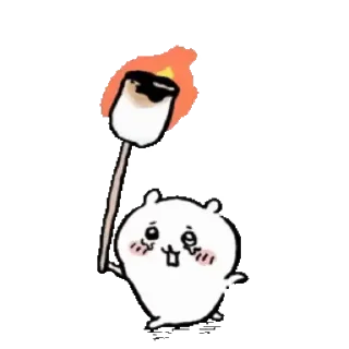 😊 emoji Chiikawa ちいかわ Telegram sticker 22 of 24