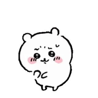 😊 emoji Chiikawa ちいかわ Telegram sticker 16 of 24