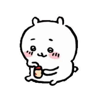😊 emoji Chiikawa ちいかわ Telegram sticker 11 of 24