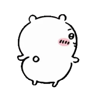 😊 emoji Chiikawa ちいかわ Telegram sticker 20 of 24