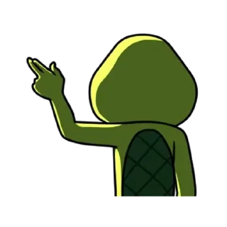 😊 emoji Dear Animal Costume（動了還是死魚眼篇） Telegram sticker 24 of 24