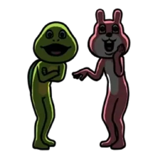 😊 emoji 【中文】Dear animal costume(就這麼動了篇) @kal_pc Telegram sticker 6 of 24