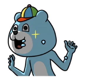 😊 emoji 【中文】Dear animal costume(就這麼動了篇) @kal_pc Telegram sticker 22 of 24