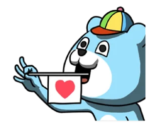 😊 emoji 【中文】Dear animal costume(就這麼動了篇) @kal_pc Telegram sticker 8 of 24