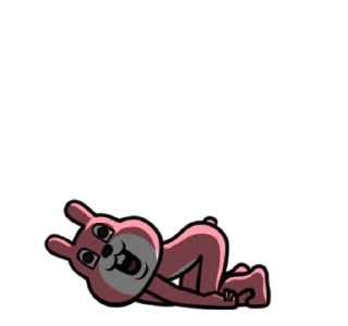 😊 emoji Dear Animal Costume（動了還是死魚眼篇） Telegram sticker 15 of 24