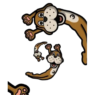 😊 emoji Dear animal costume 7 Telegram sticker 18 of 24