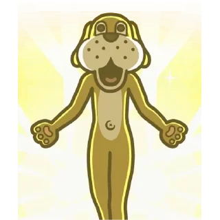 😊 emoji Dear animal costume 7 Telegram sticker 20 of 24