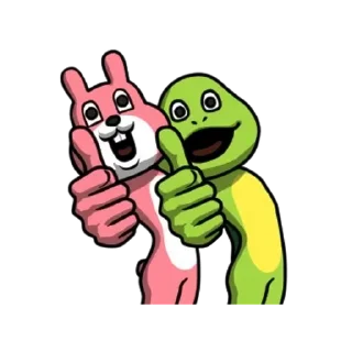 Sticker from Dear Animal Costume（動了還是死魚眼篇）