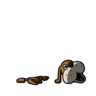 😊 emoji 【中文】Dear animal costume(就這麼動了篇) @kal_pc Telegram sticker 18 of 24
