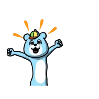 😊 emoji Dear Animal Costume（動了還是死魚眼篇） Telegram sticker 8 of 24