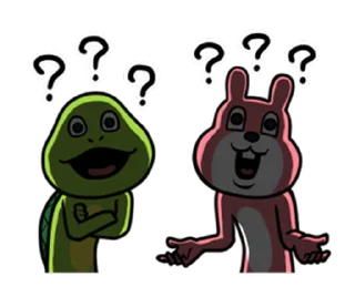 😊 emoji 【中文】Dear animal costume(就這麼動了篇) @kal_pc Telegram sticker 21 of 24