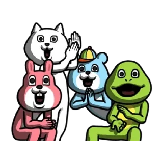 Sticker from Dear Animal Costume（動了還是死魚眼篇）
