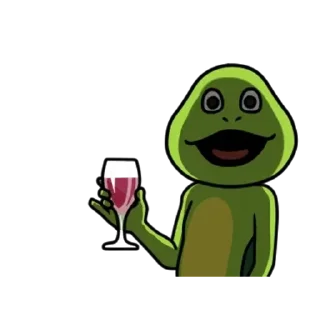 😊 emoji Dear Animal Costume（動了還是死魚眼篇） Telegram sticker 20 of 24