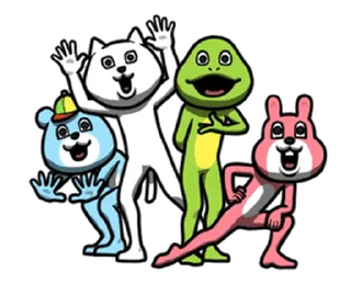 Sticker from 【中文】Dear animal costume(就這麼動了篇) @kal_pc