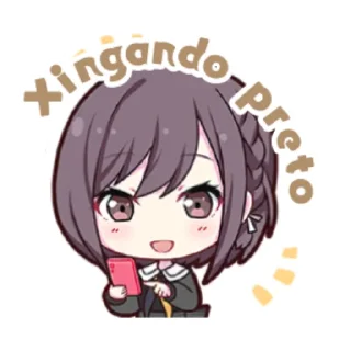 Sticker from Cute girls doing cute things