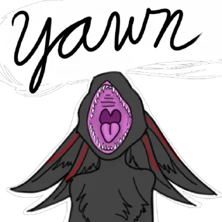 🥱 emoji A Volley Of Avalis Telegram sticker 8 of 120