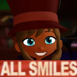 😁 emoji A Hat in Time — @stckrRobot Telegram sticker 22 of 81