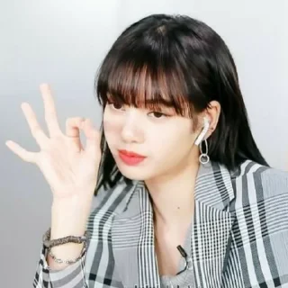 👌 emoji Lisa Telegram sticker 10 of 15