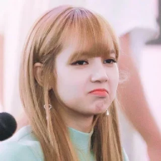 🥺 emoji Lisa Telegram sticker 11 of 15