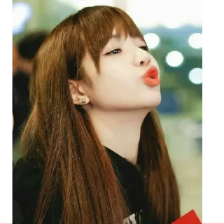 😘 emoji Lisa Telegram sticker 8 of 15