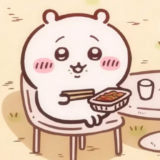 😊 emoji Chiikawa GIF 12 Telegram sticker 8 of 20
