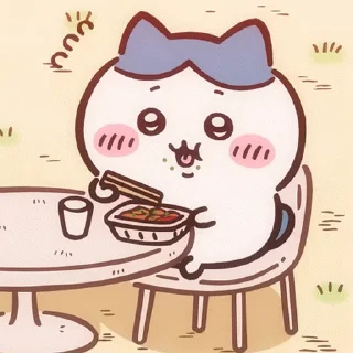 😊 emoji Chiikawa GIF 12 Telegram sticker 7 of 20
