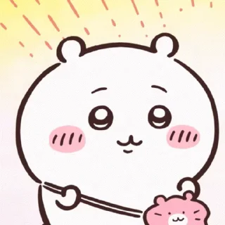 😊 emoji Chiikawa GIF 12 Telegram sticker 10 of 20