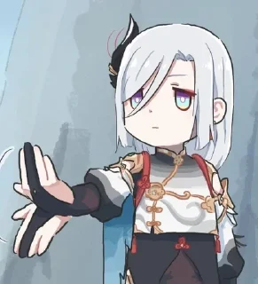 🌟 emoji Xinzoruo genshin  @cureddepression Telegram sticker 14 of 45