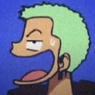 Sticker from one piece
