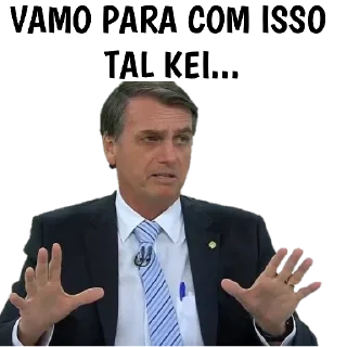 Sticker from Bolsonaro