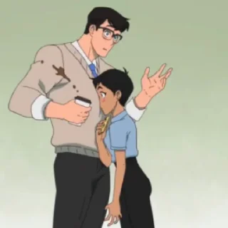 🔻 emoji Clark Kent Telegram sticker 16 of 21