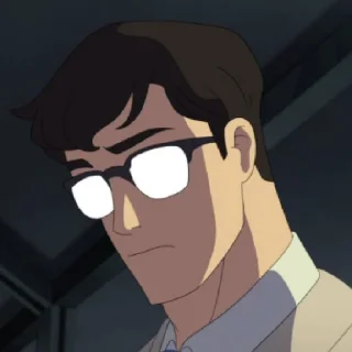 🔻 emoji Clark Kent Telegram sticker 11 of 21
