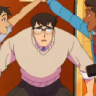🔻 emoji Clark Kent Telegram sticker 13 of 21