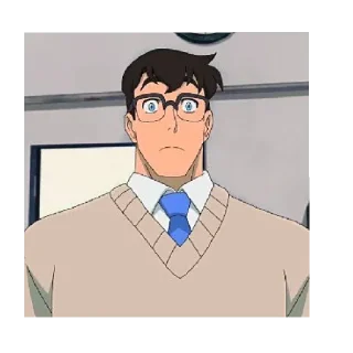 🔻 emoji Clark Kent Telegram sticker 9 of 21
