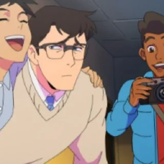 🔻 emoji Clark Kent Telegram sticker 18 of 21