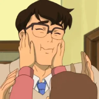 🔻 emoji Clark Kent Telegram sticker 10 of 21