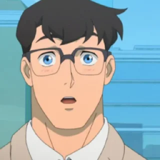 🔻 emoji Clark Kent Telegram sticker 21 of 21