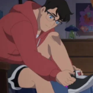 🔻 emoji Clark Kent Telegram sticker 12 of 21