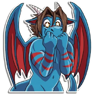 Sticker from Drakun package