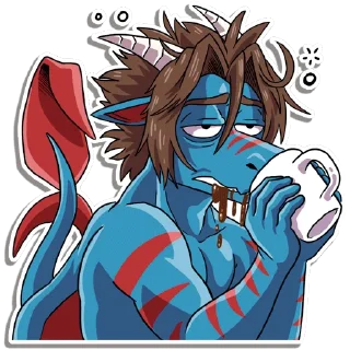 Sticker from Drakun package