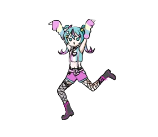 ⭐ emoji デコミク Vol.1 (DECO*27) @moe_sticker_bot Telegram sticker 14 of 24