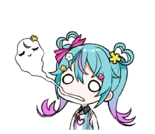⭐ emoji デコミク Vol.1 (DECO*27) @moe_sticker_bot Telegram sticker 6 of 24
