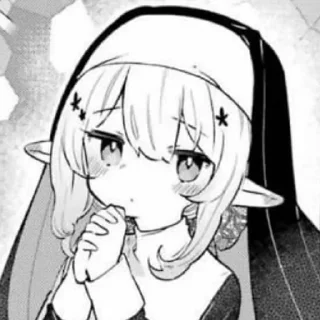 🙏 emoji 我家毒姬今天也很可愛 漫画 Telegram sticker 22 of 37