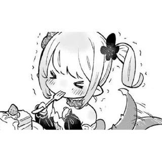 🍰 emoji 我家毒姬今天也很可愛 漫画 Telegram sticker 9 of 37