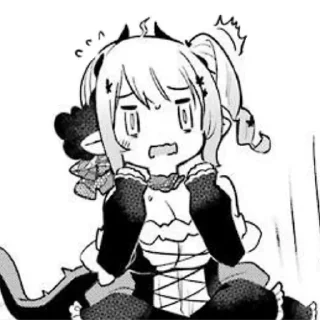😖 emoji 我家毒姬今天也很可愛 漫画 Telegram sticker 10 of 37